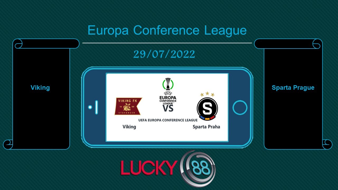 LUCKY88 Viking vs Sparta Prague  , Tip bóng đá miễn phí ngày 29/07/2022