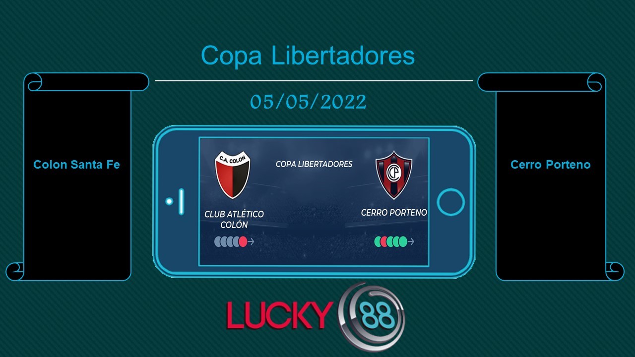 LUCKY88 Colon Santa Fe vs Cerro Porteno, Tip bóng đá miễn phí ngày 05/05/2022